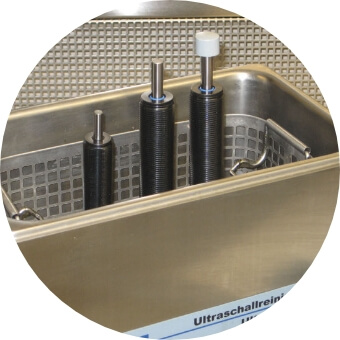 Amortecedor de impacto para ambientes limpos